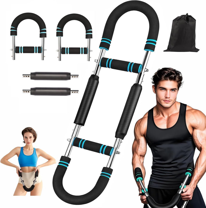 Armtrainer, Twister-Armtrainer, verstellbarer Brust-Expander, Trizeps-Workout-Ausrüstung, perfekte K