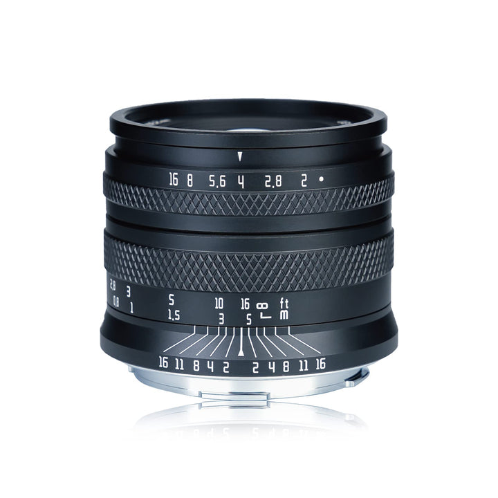 AstrHori 50mm F2.0 Objektiv mit grosser Blende Manuelles Vollformat-Objektiv Kompatibel mit Fuji Fuj