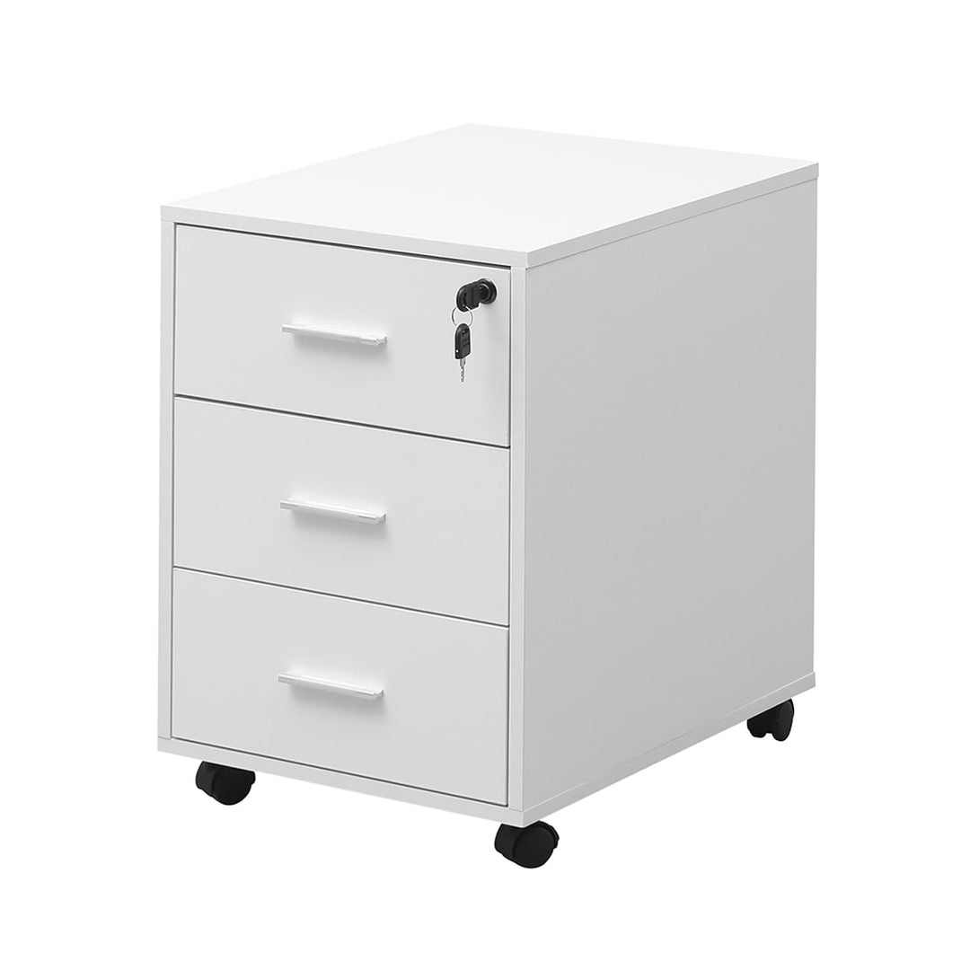 Bürosockel unter Schreibtischschubladen, mobiler Fliegenschrank, Büroaufbewahrungseinheit (abschlies