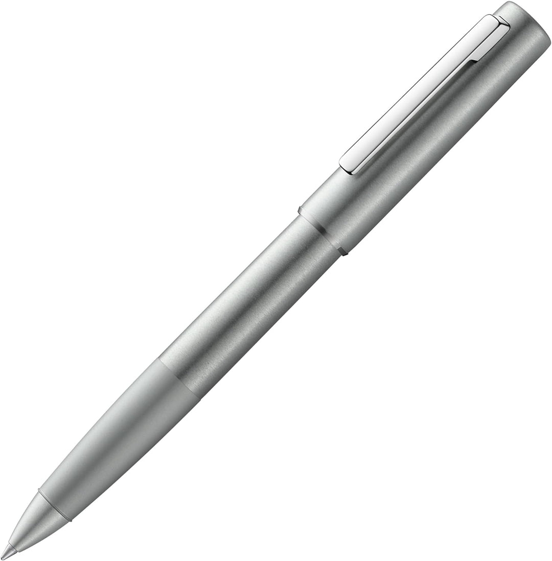 LAMY aion Tintenroller 377 – Rollpen aus nahtlos tiefgezogenem Aluminium in der Farbe Olivesilber mi