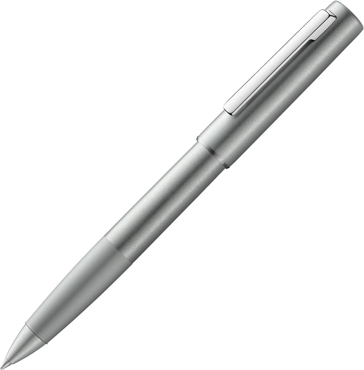LAMY aion Tintenroller 377 – Rollpen aus nahtlos tiefgezogenem Aluminium in der Farbe Olivesilber mi