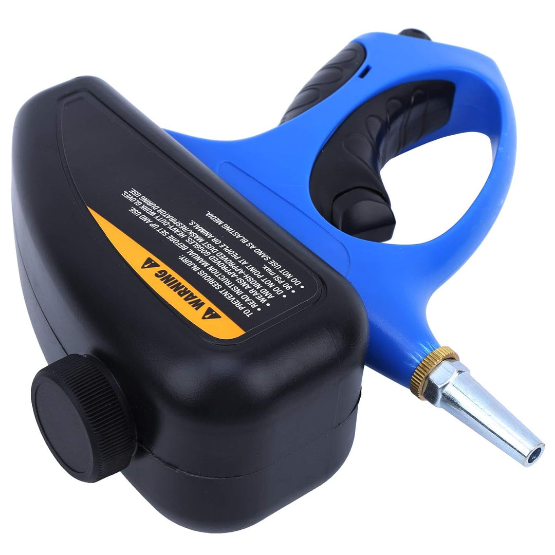 Fafeicy ABS Handlicher Sandstrahler, 510ml, 90PSI, 23,3 cm Länge, mit Schnellkupplung