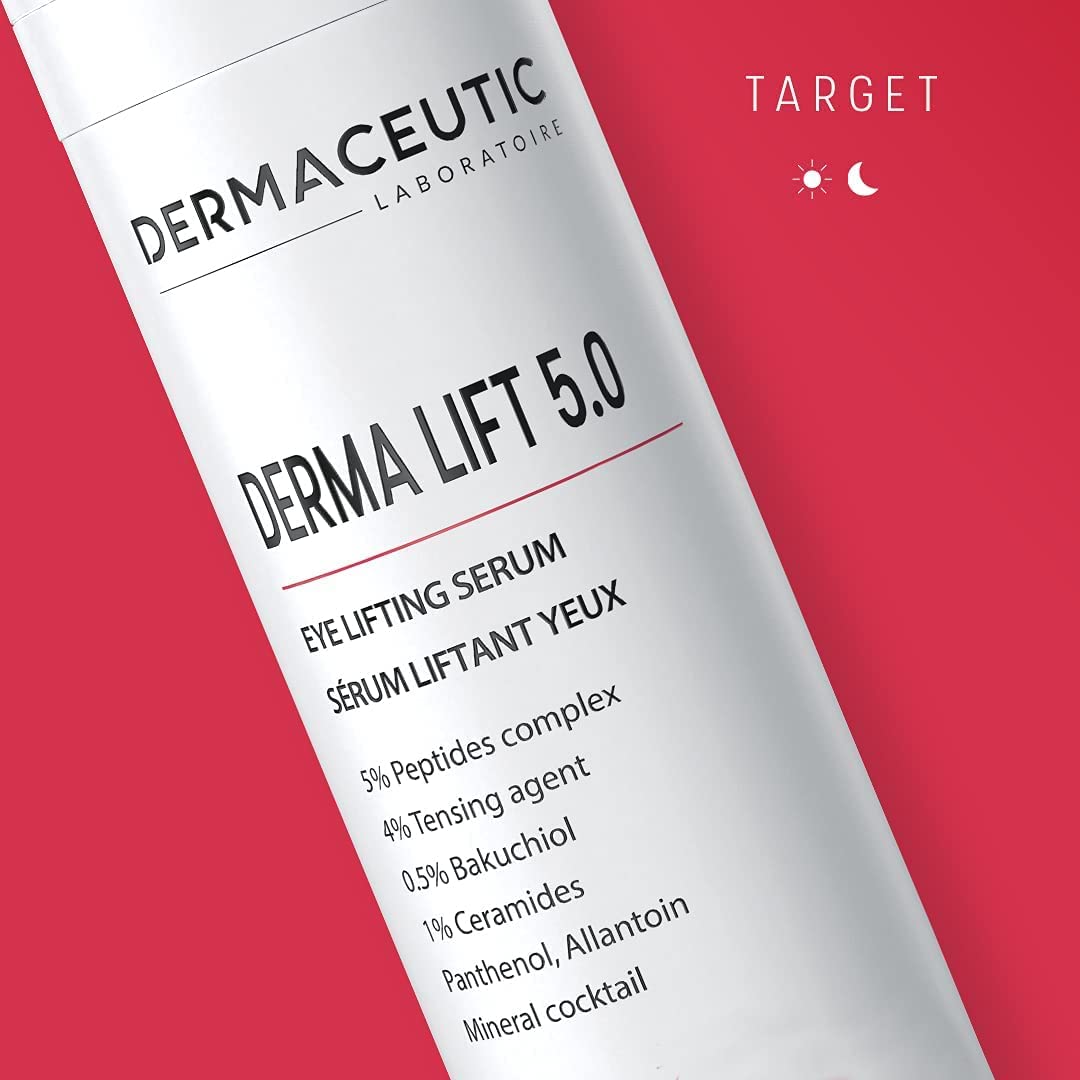 Dermaceutic Derma Lift 5.0 - Leistungsstarkes Lifting-Serum- Lifting des Gesichts und der Augenkontu