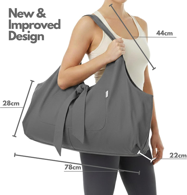 Yogiii Yogatasche YogiiiTotePro | Die Originale Yoga Tasche | Yogatasche Für Matte Und Zubehör | Yog