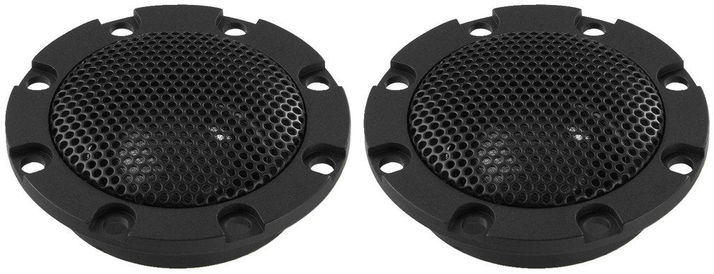 MONACOR DT-284 Dome-Tweeter-Paar, Top-Class Hochtöner mit hohen Pegelreserven und tiefer Ankopplung,