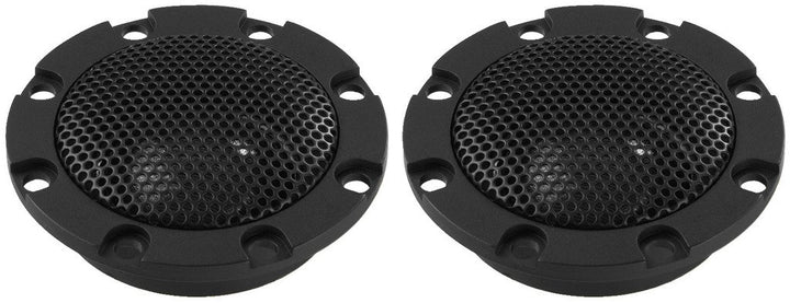 MONACOR DT-284 Dome-Tweeter-Paar, Top-Class Hochtöner mit hohen Pegelreserven und tiefer Ankopplung,