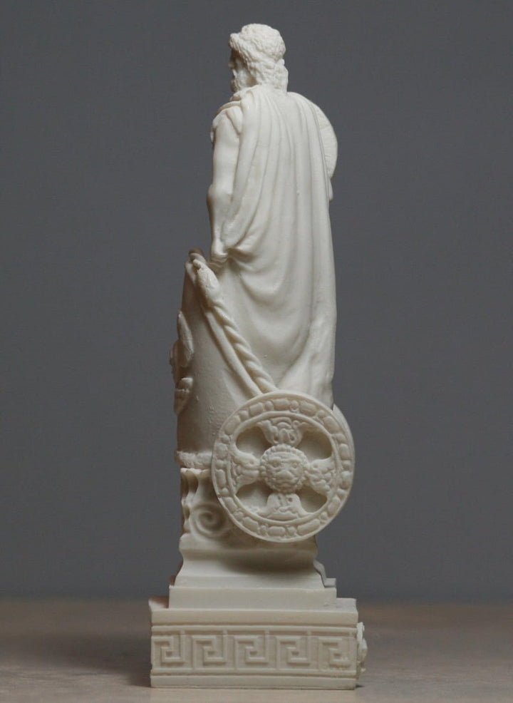 Ares Mars Griechische Gott des Krieges Alabaster Statue Skulptur Figur handgefertigt 170 ΄ ΄