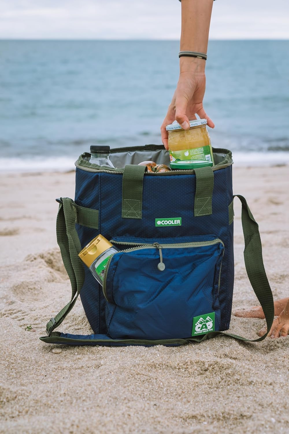 Cao Camping Kühltasche aus Stoff 16 l Blau - blau, 16 l Blau - blau