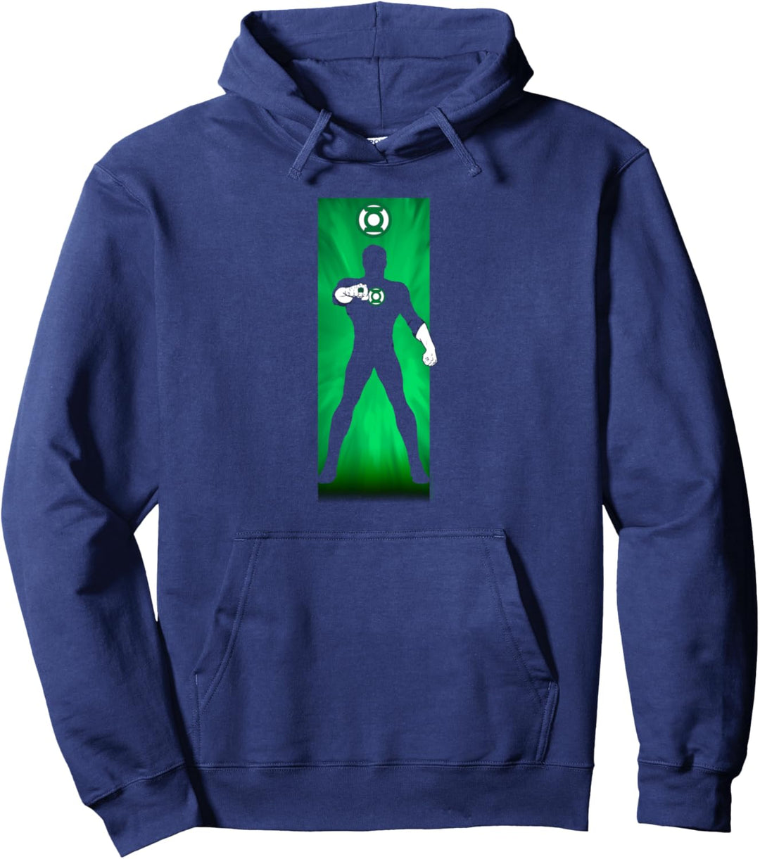 Green Lantern Silhouette Pullover Hoodie