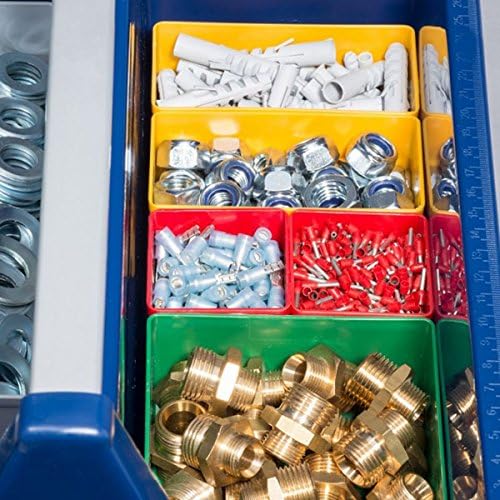 McPlus Carry >P< 40, blau, PP, Mehrzweck-Tragekasten, Zimmermanns-Tragekasten