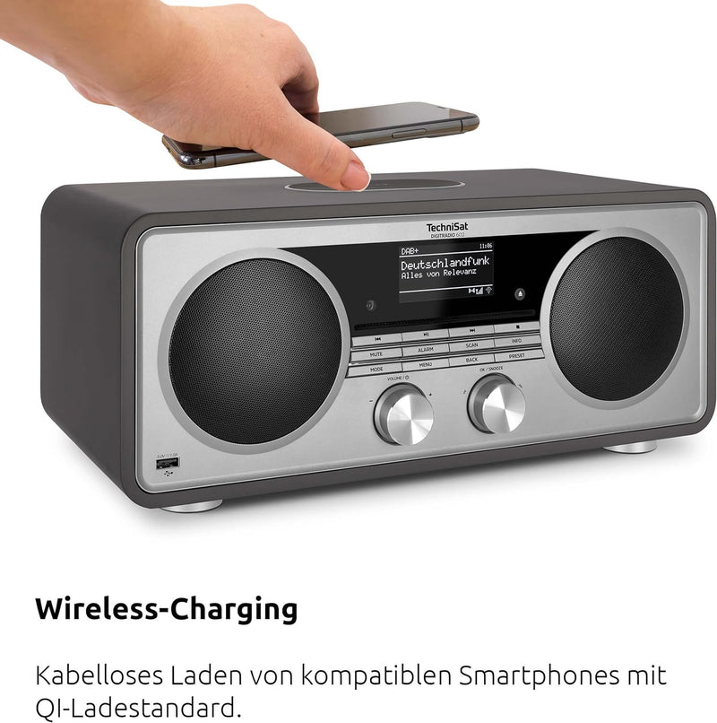 TechniSat DIGITRADIO 602 - Kompaktanlage mit 70 Watt 2.1 Lautsprechersystem (Stereo Musik-Center mit