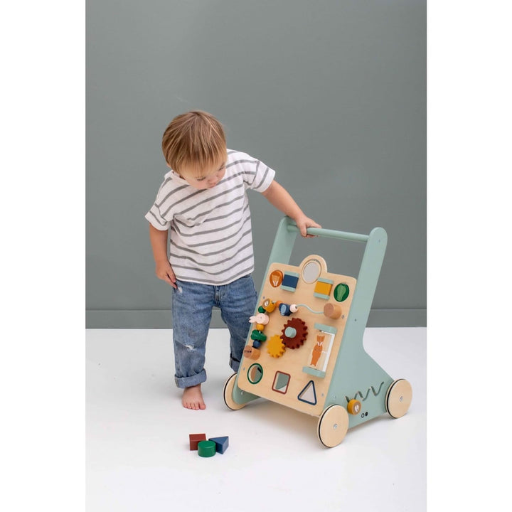 Trixie Houten Dieren Activiteiten duw- en loopwagen