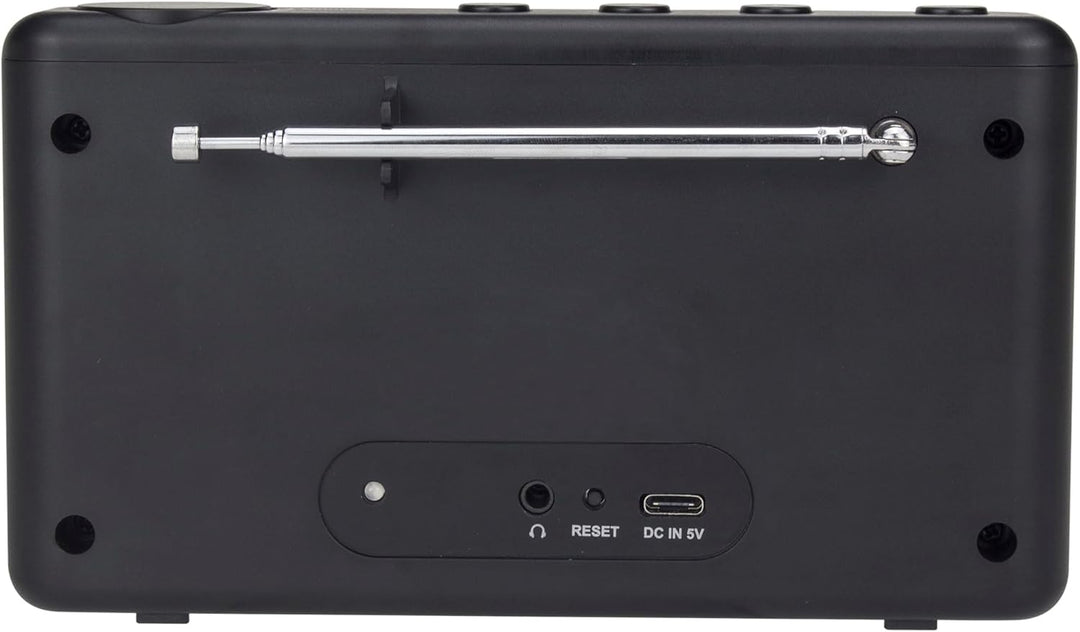 Reflexion TRA-23DAB Tragbares DAB-Radio mit Akku(UKW, DAB, DAB+, RDS, Farbdisplay, Bluetooth, Kopfhö