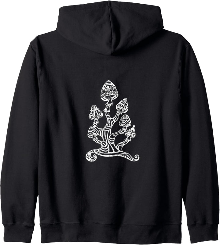 Zauberpilze, Magic mushrooms, Pilze, psychedelic, Pflanzen Kapuzenjacke