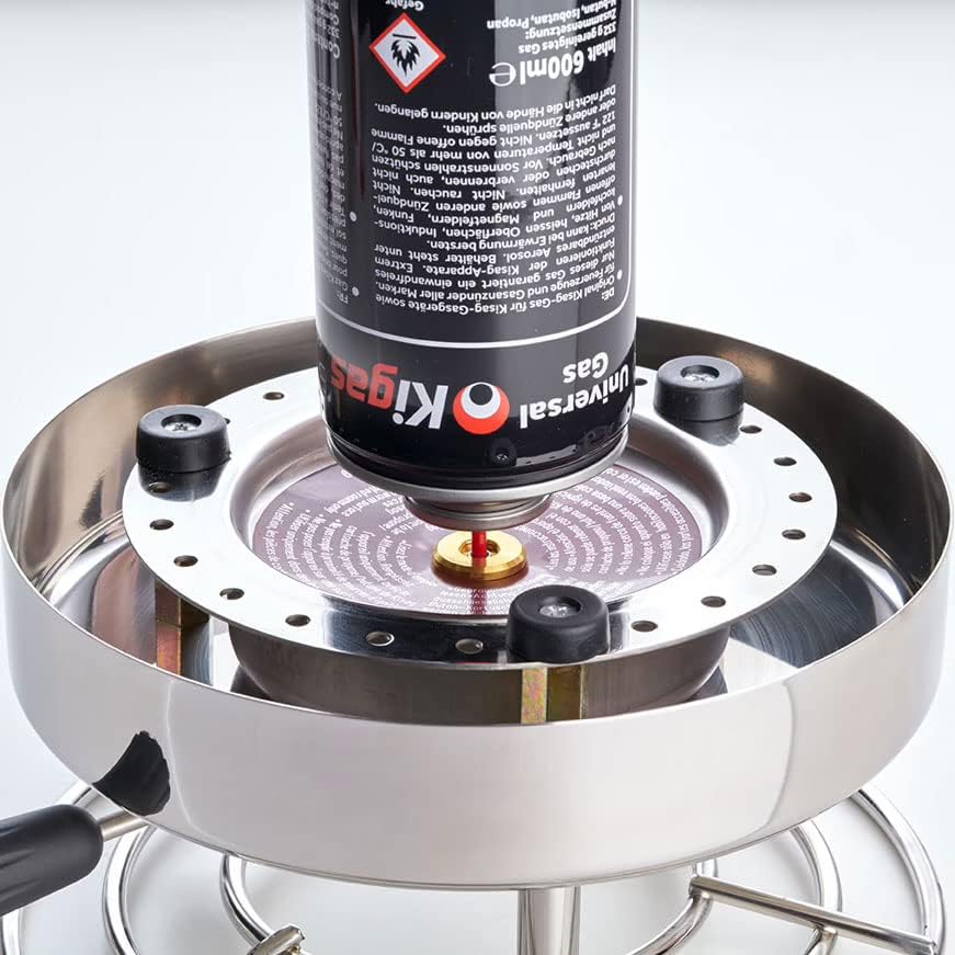 Kisag Rechaud LongFire Edelstahl