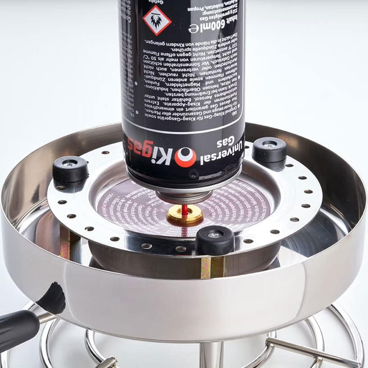 Kisag Rechaud LongFire Edelstahl