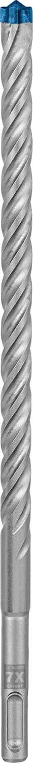 Bosch 10x EXPERT SDS plus-7X Hammerbohrer (für Weichgestein, Harter Stein, Ø 12,00 mm, Professional