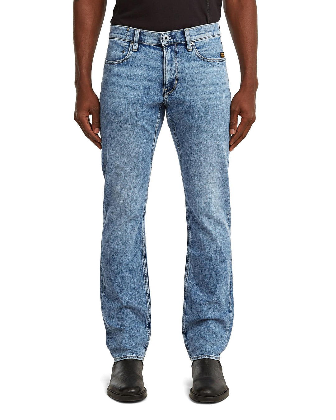 G-Star Raw Herren Jeans Mosa Straight Jeans 26W / 30L Blau (Faded Sea Point Blue D23692-d930-h078)