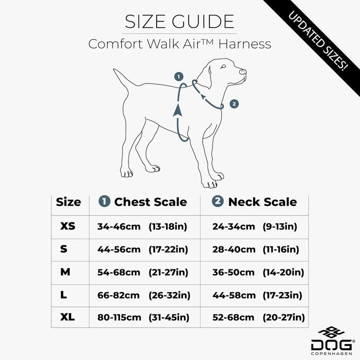 DOG Copenhagen Comfort Walk Air 3.0 Hundegeschirr, Classic Red, L L Classic Red, L Classic Red