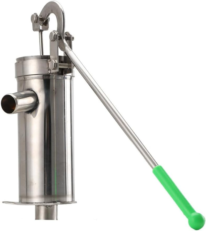 TABODD Wasserpumpe Edelstahl, Wasserhandpumpe Handpumpe Wasser Brunnen Handwasserpumpe Manuelle Wass