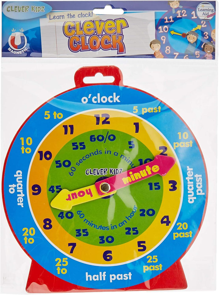 Premier Stationery 54992 Clever Kids magnetisch Uhr