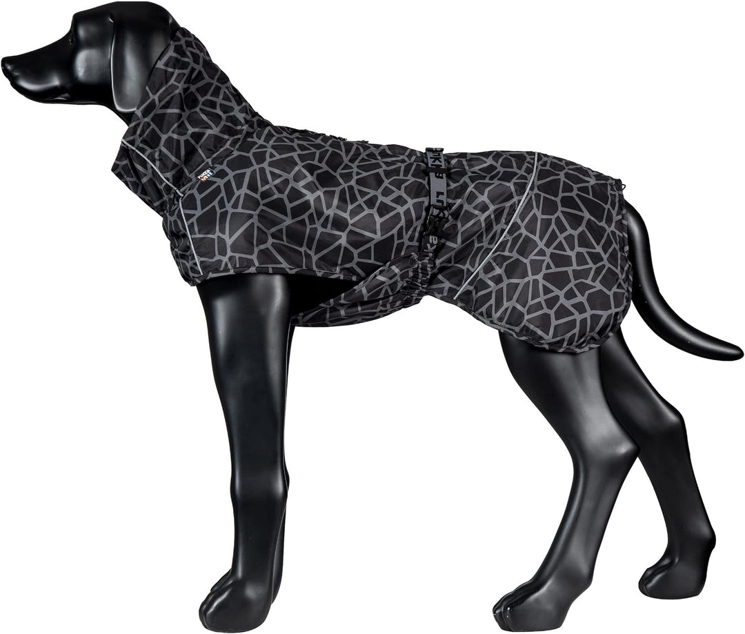 Rukka Pets HAYTON WARM Raincoat Regenmantel für Hunde Schwarz 40 40 Schwarz, 40 Schwarz