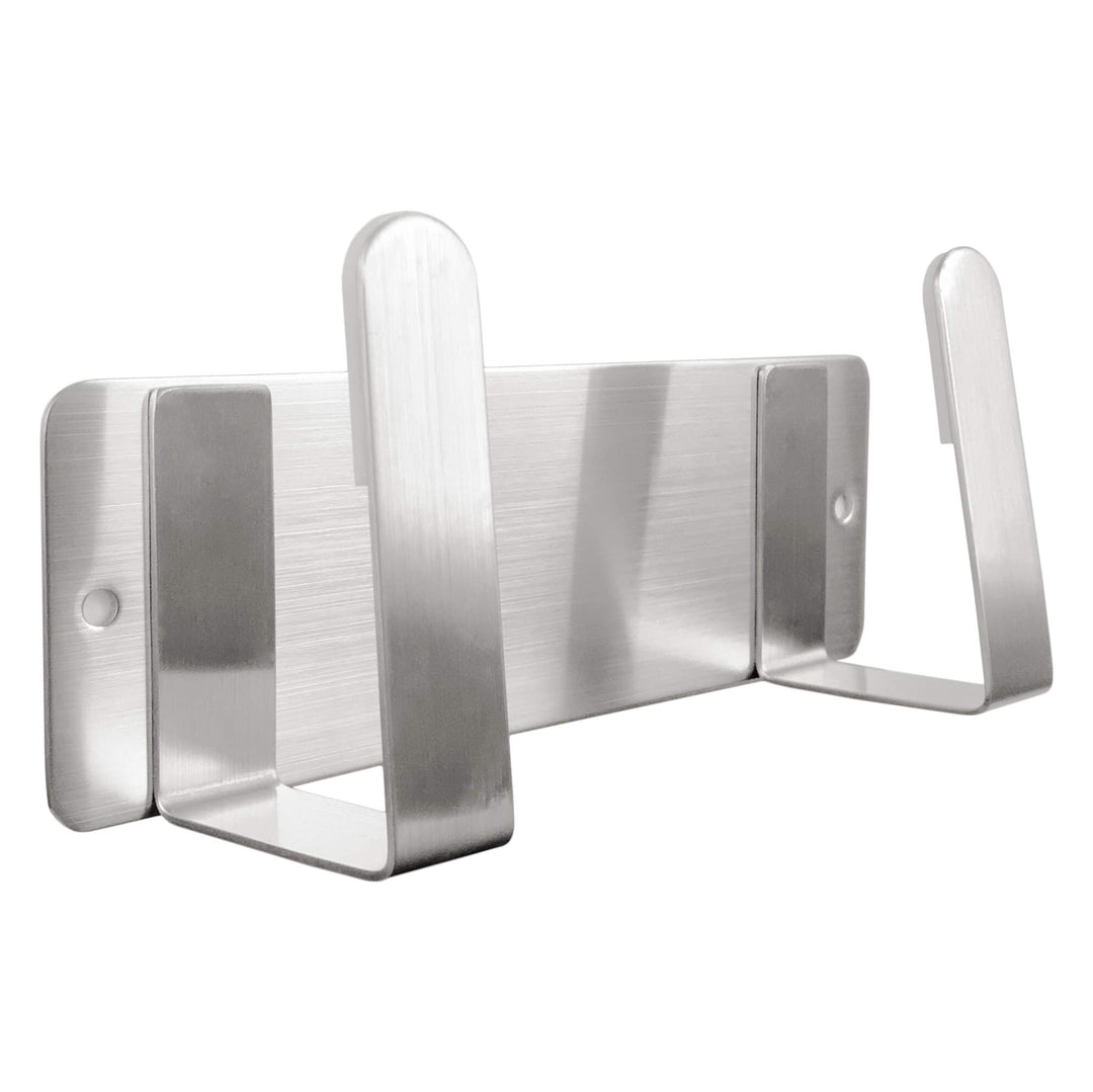 Topfdeckelhalter, An der Wand befestigte 304 Edelstahl-Wannen-Deckel-Organisator-Halter, Selbstklebe