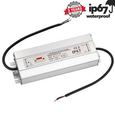 CPROSP 2er 12V LED Trafo 100w, Netzteil Treiber IP67 Wasserdicht, 0,5-100W für LED Leuchtmittel, Tra