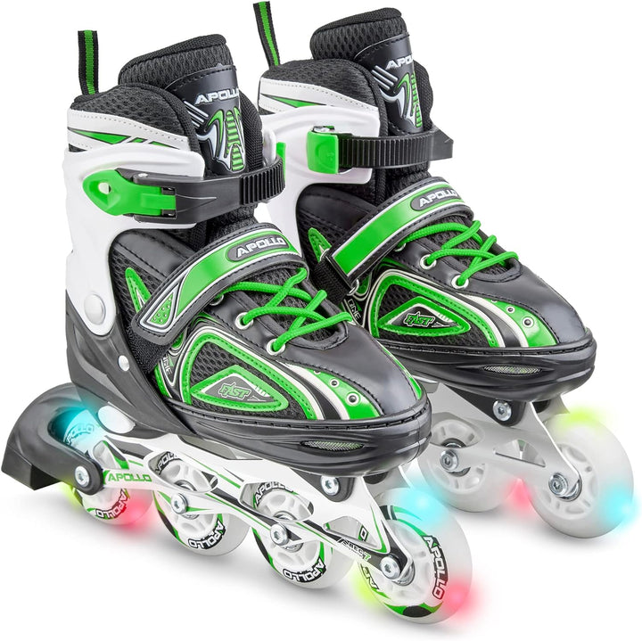 Apollo Super Blades, grössenverstellbare Inline Skates für Damen und Kinder, Inliner für Erwachsene,
