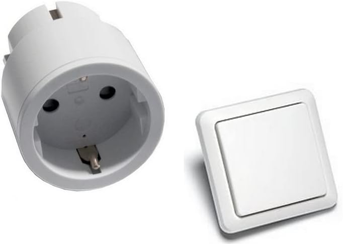 WeBaSo Sparset-4e: FUNK-Set "AWST-IT3" - Funk-Wandschalter mit Count-Down-Timer 5/30Sek.-2/10/30 Min