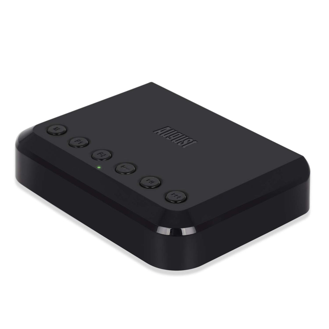 August WR320 WLAN Audio Receiver WiFi Bluetooth Multiroom Adapter für Lautsprechersysteme-kabelgebun