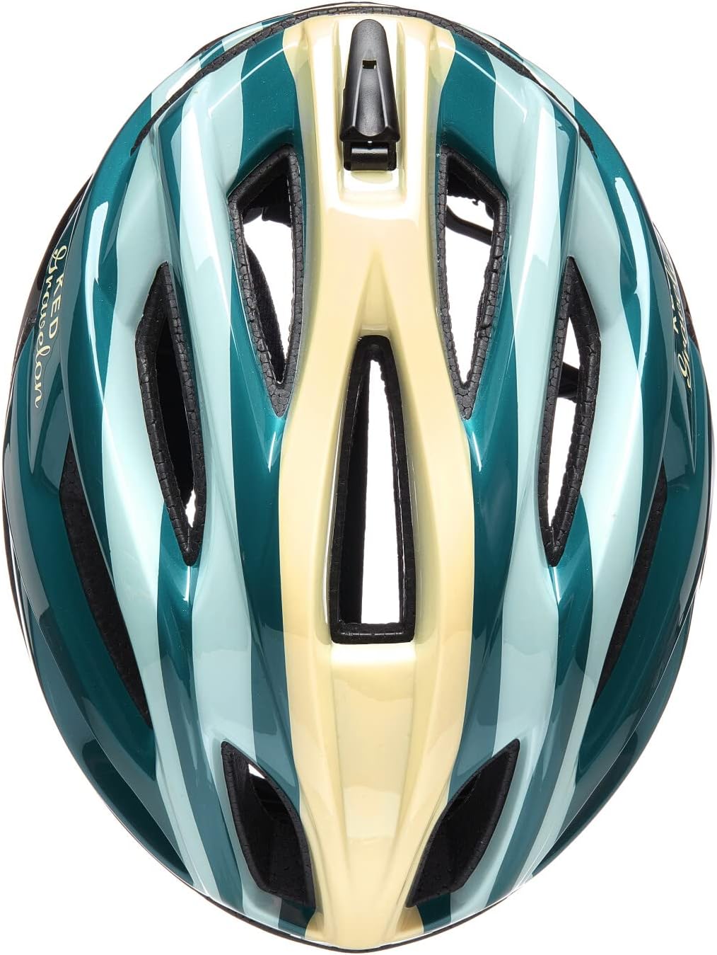 KED Gravelon Lotus Fahrrad Helm grün/gelb 2022 maretini M (52-58cm), maretini M (52-58cm)