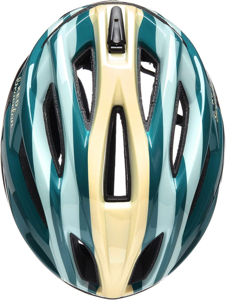 KED Gravelon Lotus Fahrrad Helm grün/gelb 2022 maretini M (52-58cm), maretini M (52-58cm)