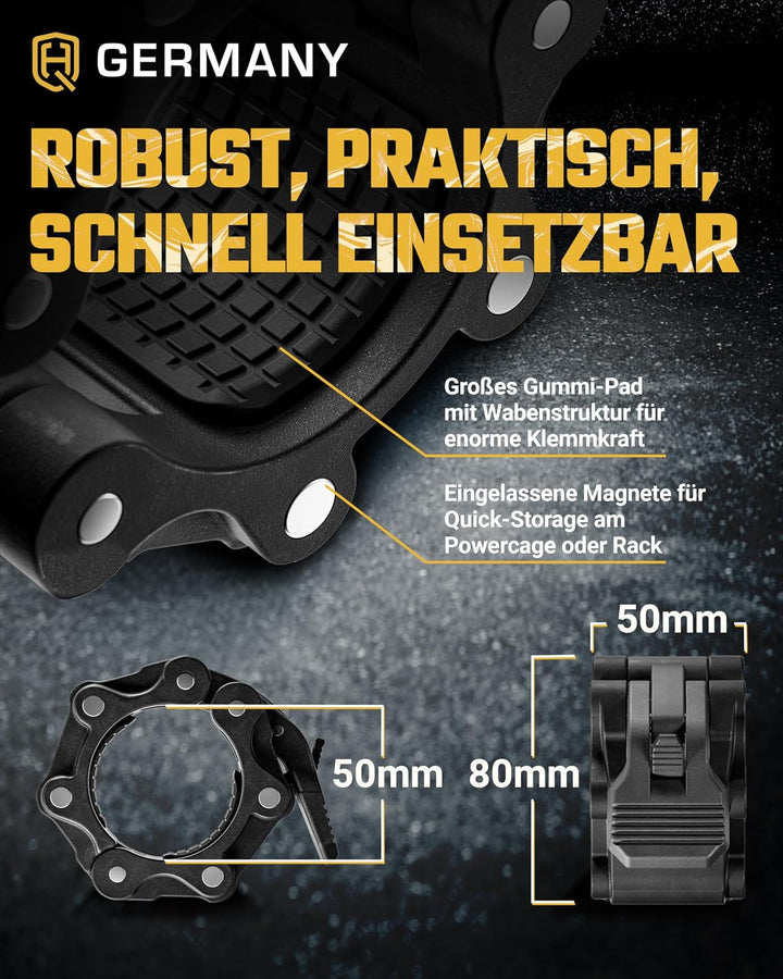 HQ Germany® SZ Stangen 50mm | 3 Varianten | Super-Curve/Performance/Training, Training
