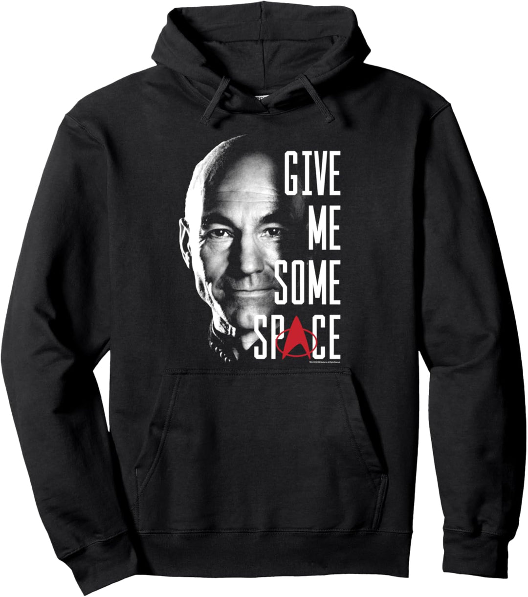 Star Trek Next Generation Picard Some Space Pullover Hoodie