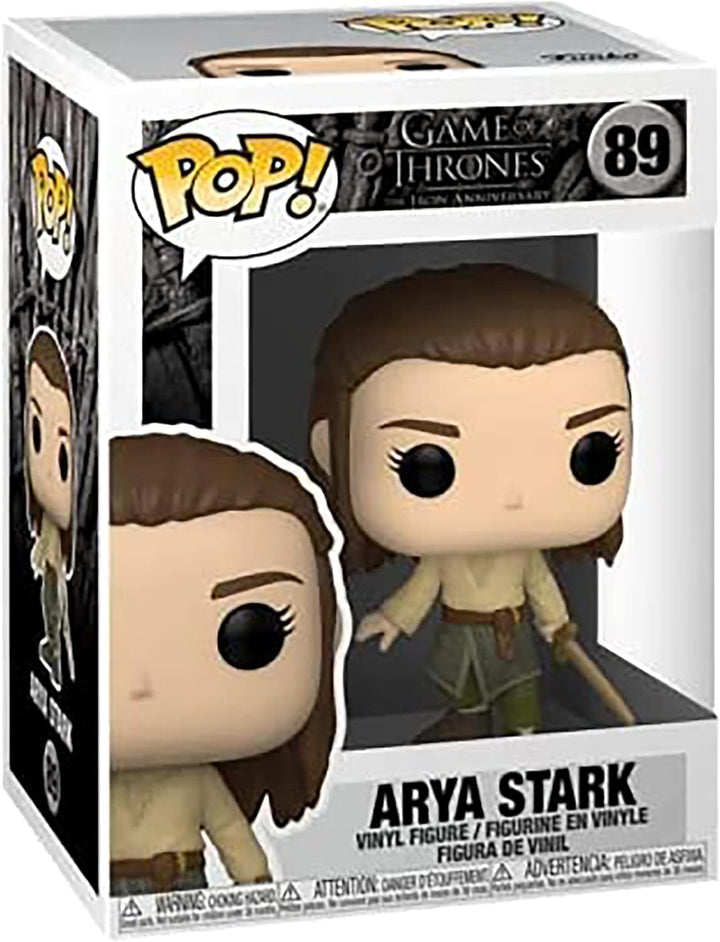 Funko Pop! TV: GOT - Arya Stark Training - Game of Thrones - Vinyl-Sammelfigur - Geschenkidee - Offi