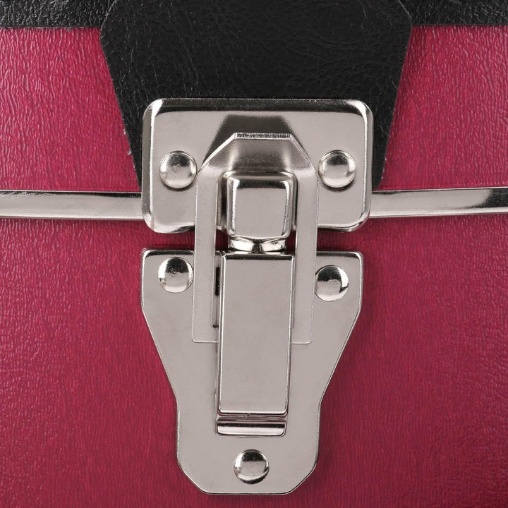 LIERYS runder Hutkoffer - Masse: 40 cm x 21 cm - grosse Hutschachtel mit Kunstleder - Hutbox zur Auf
