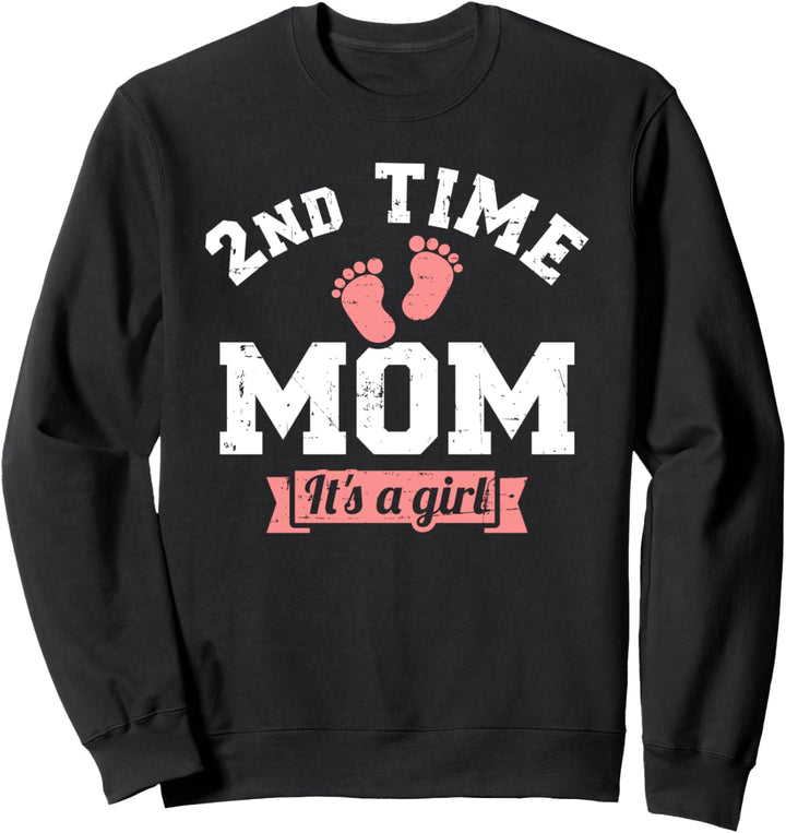 Zweifache Mama mit Mädchen Sweatshirt