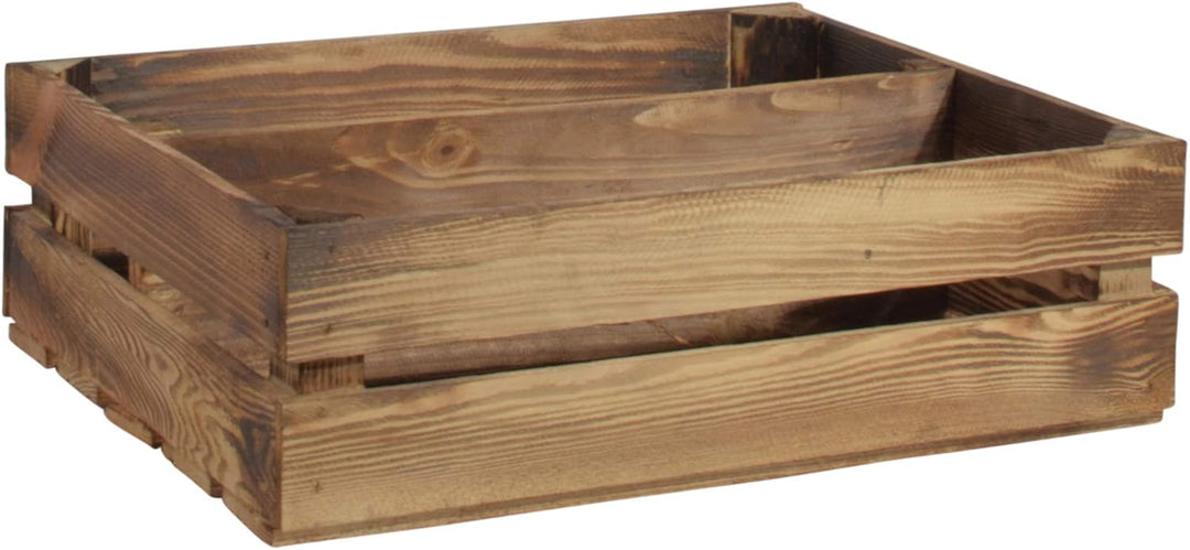 CHICCIE 3 Set Holzregal Schmalhanz 50x40x15cm - Geflammt 1x langes Regal Mit Langem Regal 3, Mit Lan