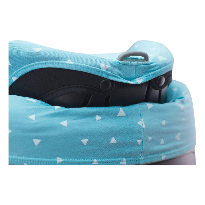 JYOKO Kids Baumwollbezug kompatibel mit Maxi Cosi Recaro Zero, I-Size (Autositzbezug, Blue Sparkles)