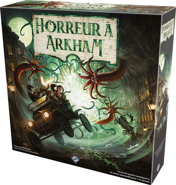 Horreur à Arkham: Das Brettspiel (3. Edition) – Asmodee – Gesellschaftsspiel – kooperatives Abenteue