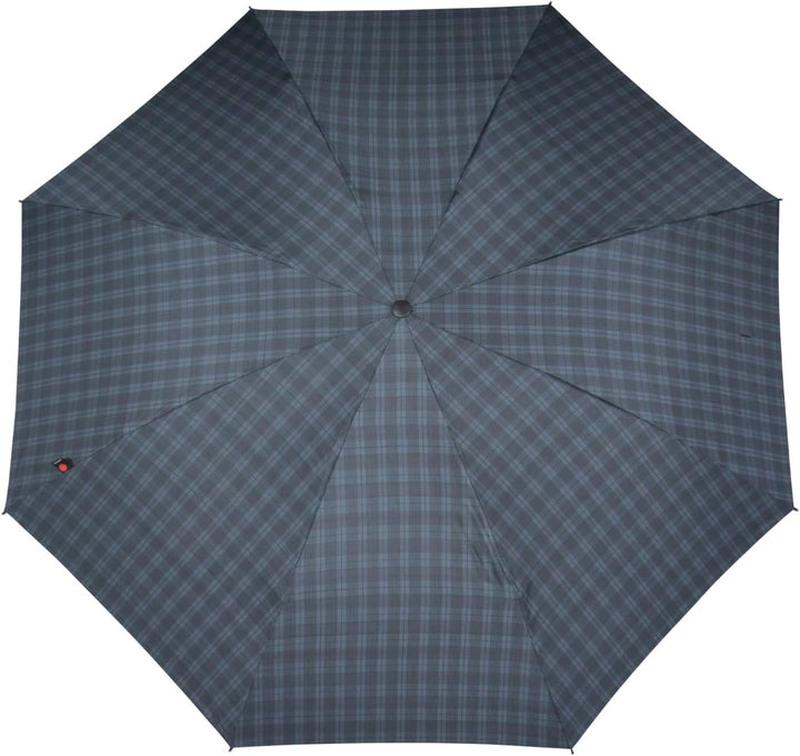 Knirps Herren Taschenschirm Minimatic SL Gents Print 720 - check check-anthrazit, check-anthrazit
