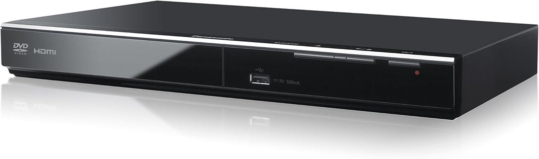 Panasonic DVD-S700EG-K DVD-Player & KabelDirekt – HDMI-Kabel – 2 m Bundle mit Kabel – 2 m, Bundle mi