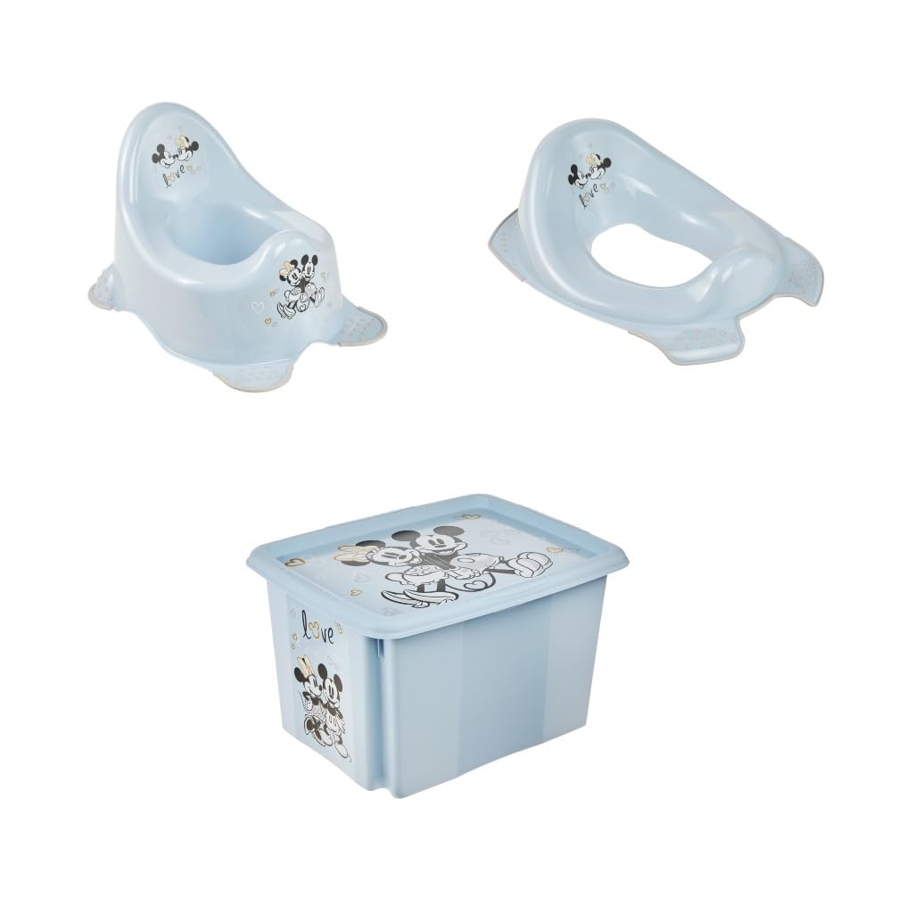 keeeper Mickey-Set Babytopf adam + Toilettensitz ewa + Aufbewahrungsbox karolina 30 l, Babytopf ab c