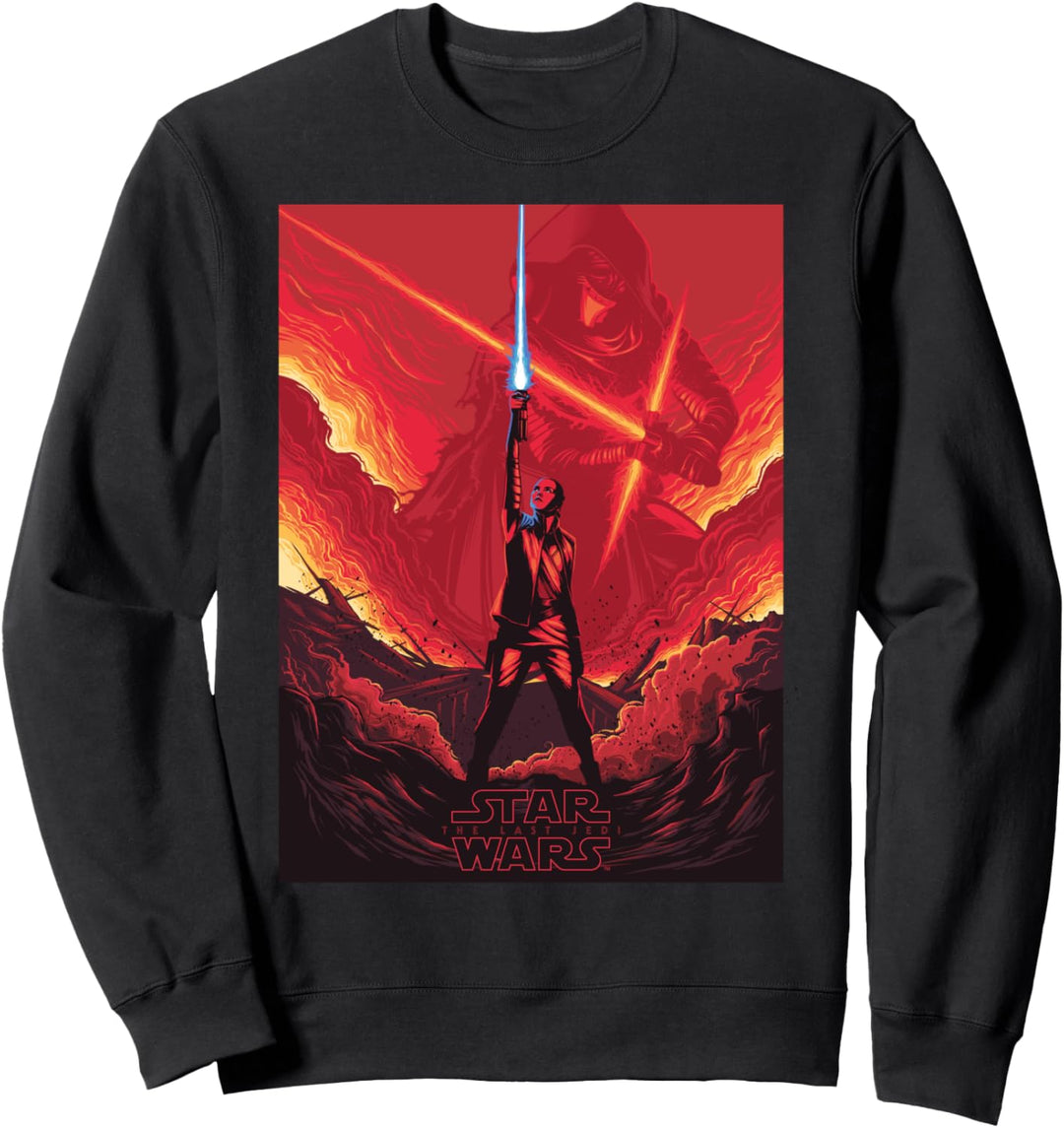 Star Wars The Last Jedi Rey Use The Force Poster Sweatshirt