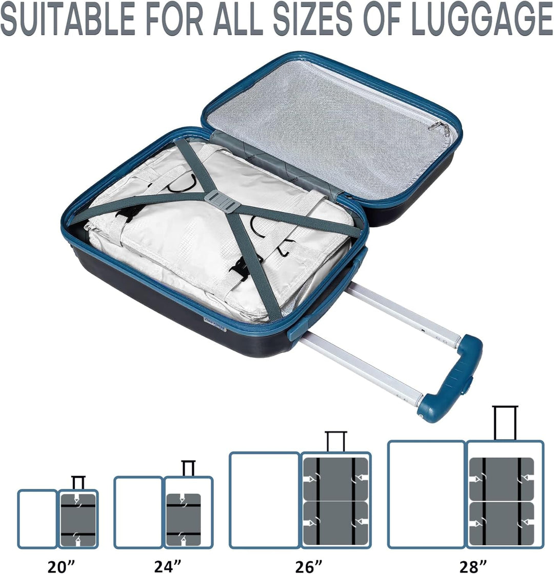 Koffer Organizer Hängende Verpackung Würfel Tragbare Schrank Regale Kompressive Reisegepäck Essentia