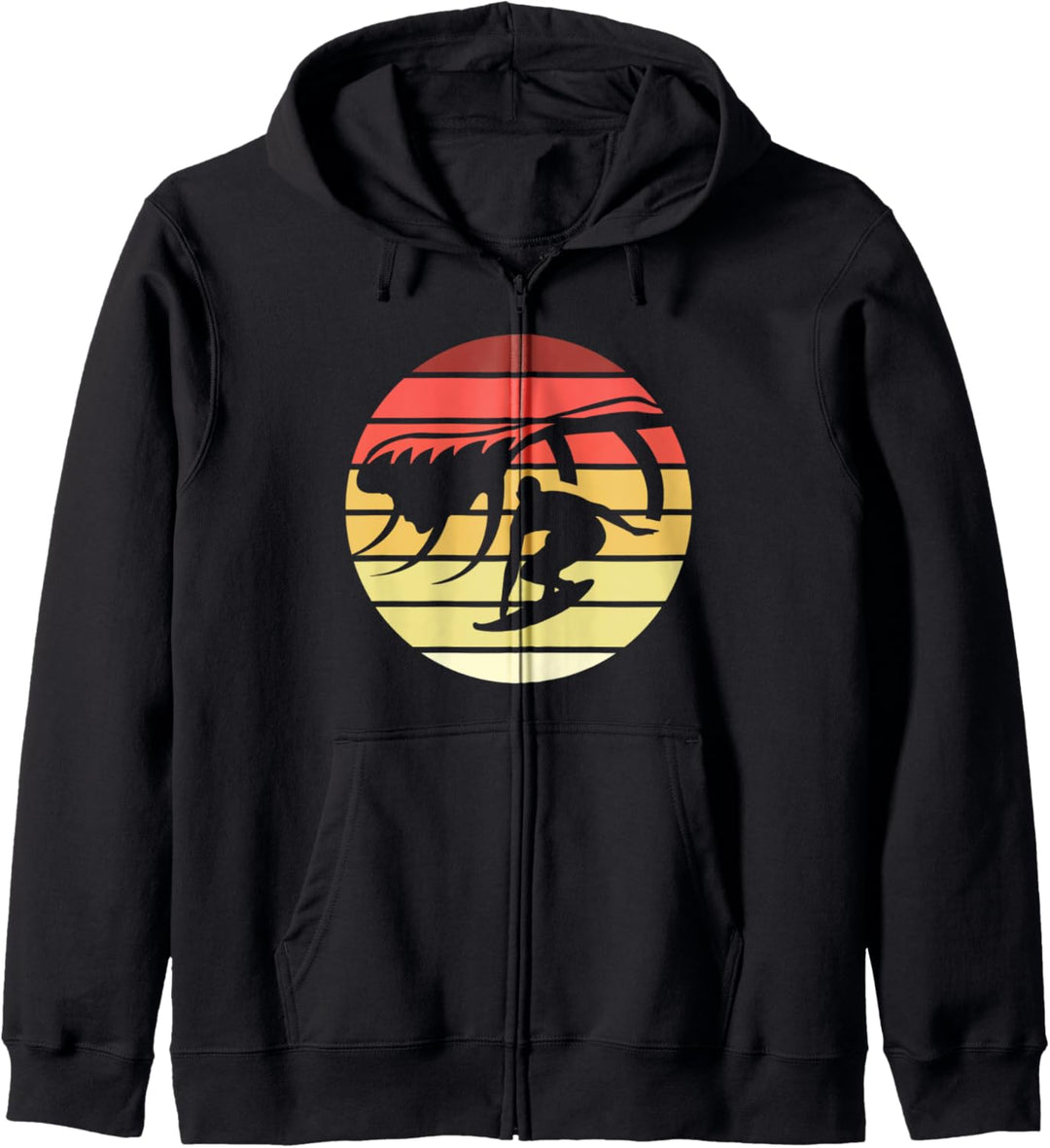 Surfen Retro Style Vintage Kapuzenjacke