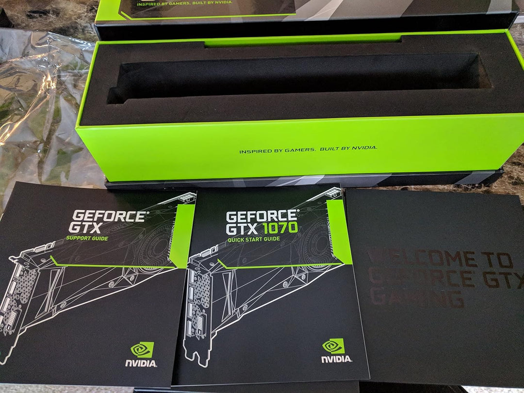 NVIDIA GeForce GTX 1070 8GB - Grafikkarten (Active, Windows 10 Education, Windows 10 Education x64,