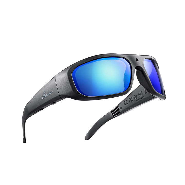 OhO sunshine OhO 256 GB Kamera-Brille, 24 M Auflösung, H.265, 1080P, Smart-Brille mit UV400-Sonnenbr