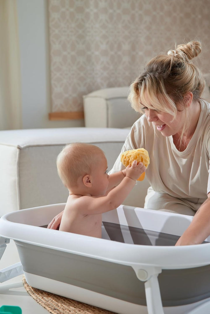 Rotho Babydesign Baby Bath 2go Faltbadewanne - Badewanne - Babybadewanne - Kinderbadewanne - Duschba